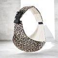 Leopard-Print Hand Free Baby Carrier
